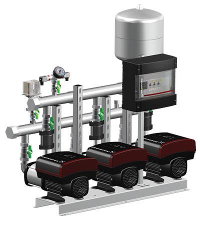 Насос для повышения давления Grundfos HYDRO MULTI-E 3 CME10-05