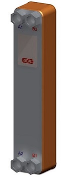 Паяный теплообменник HYDAC HEX S615-100