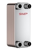 Паяный пластинчатый теплообменник SWEP B10T