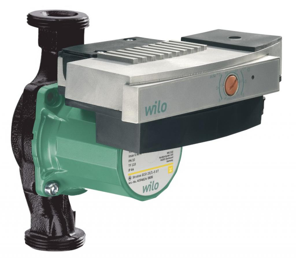 Циркуляционный насос с мокрым ротором Wilo Stratos ECO-STG 25/1-5-RG