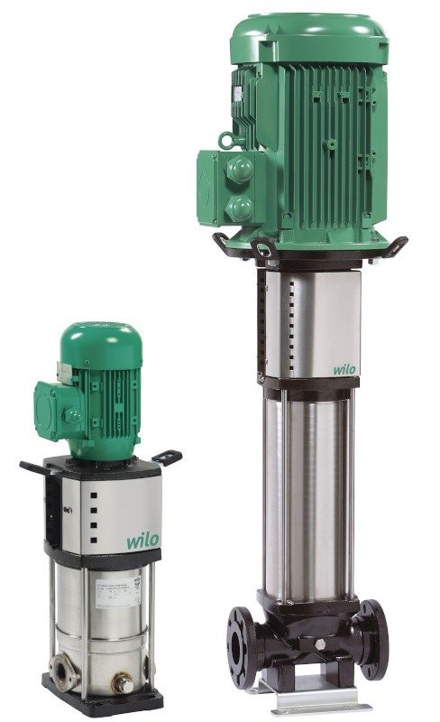 Многоступенчатый вертикальный центробежный насос Wilo Helix V 202-1/16/E/K