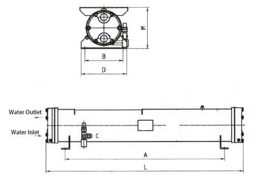 Кожухотрубный теплообменник BOWA C06A45